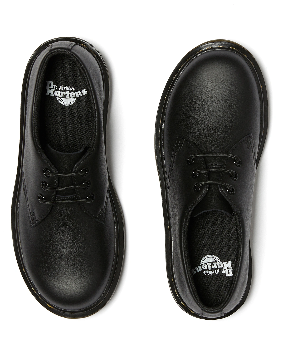Leder-Schnürschuhe SOFTY T in black
