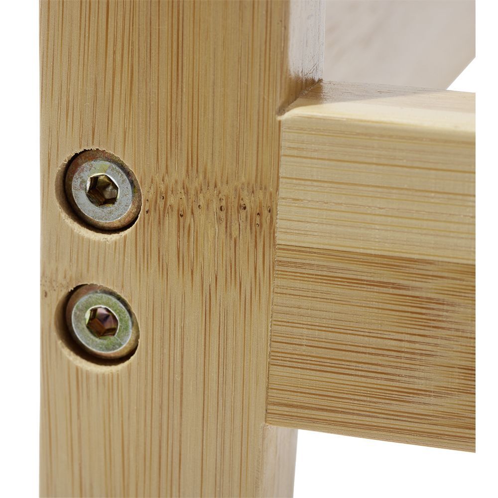 Tabouret Baïa bambou naturel - L32xP32xH72 cm
