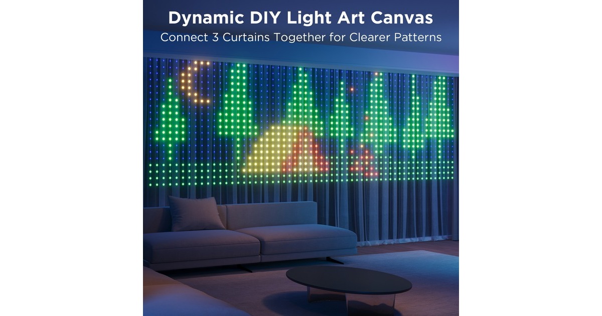 GoveeNetflix Curtain Lights sfeerverlichting  (2,4GHz wifi)