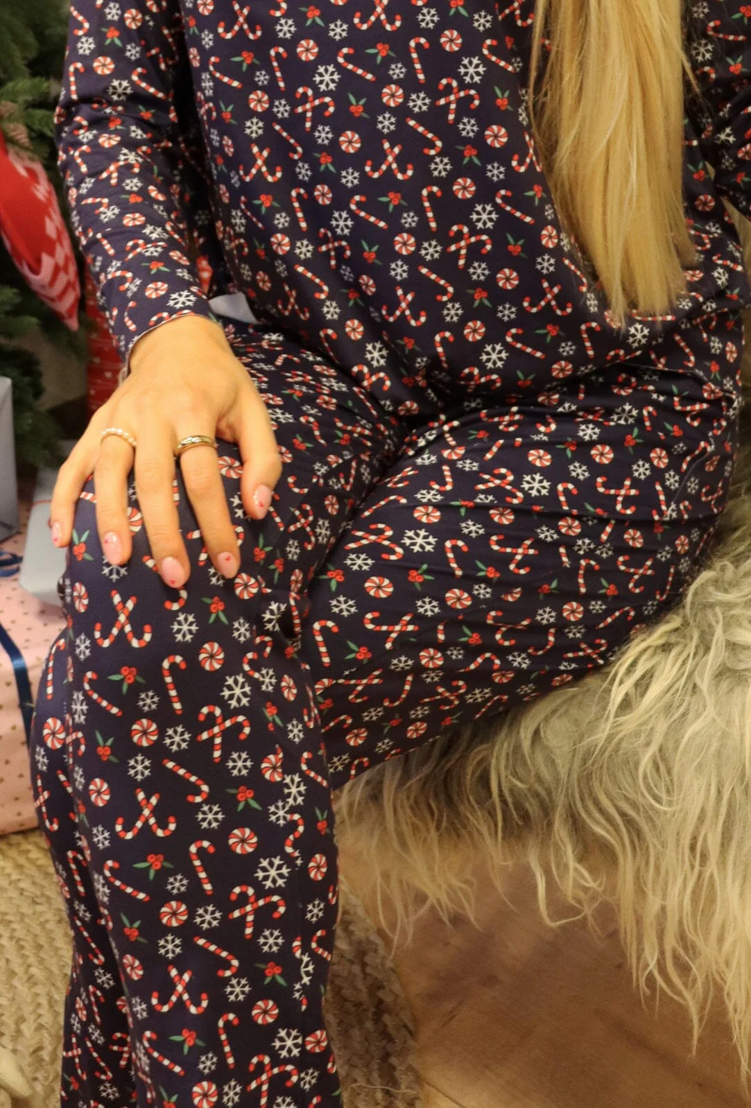 Liberte Alma-Pants candycane navy