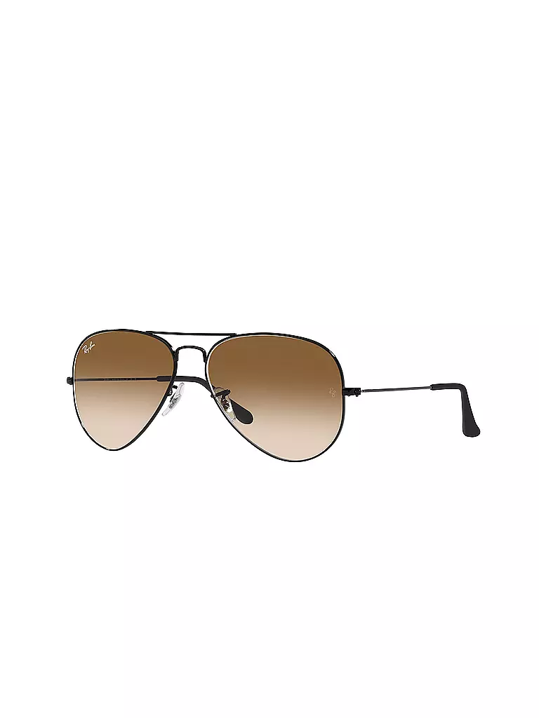 RAY BAN Sonnenbrille AVIATOR schwarz