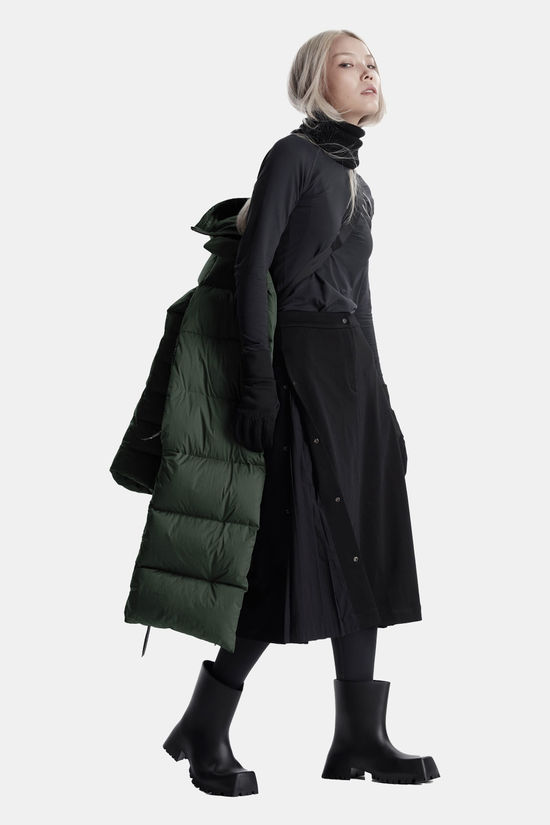 Krakatau Wear Krakatau Wear Aitken Technical Nylon Long Puffer