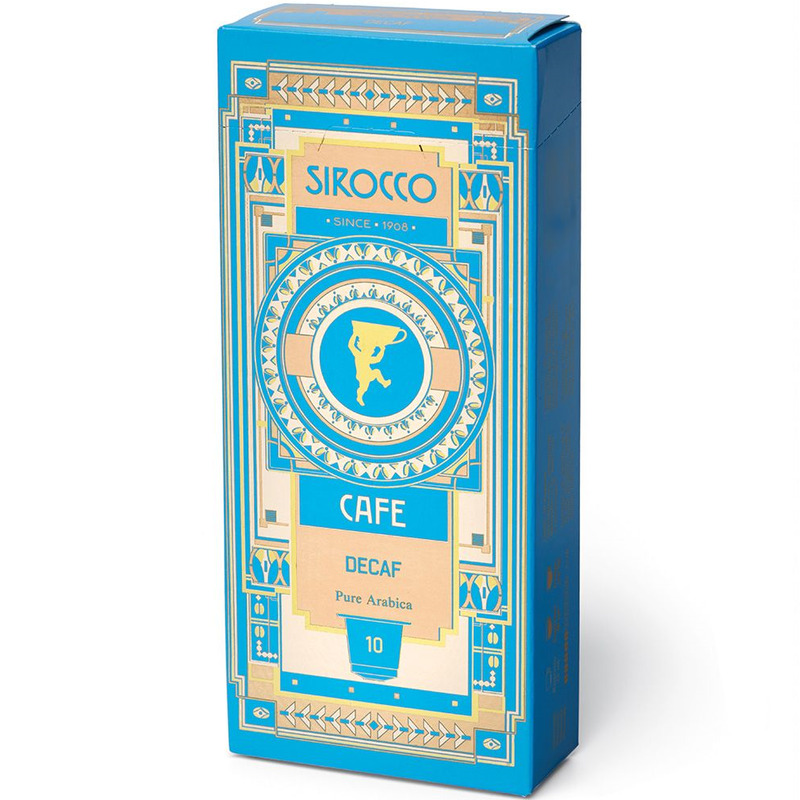 Sirocco Kaffeekapseln Decaf, 10 Stück