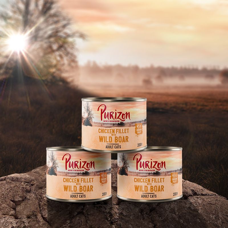 Lot mixte Purizon Adult en boîte - sans céréales
