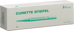 STIEFEL Curette 4mm, 10 Stück