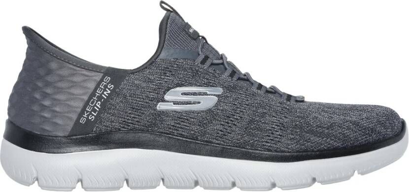 Skechers Slip-ins Go Walk Flex Hands Up Heren Instappers Zwart
