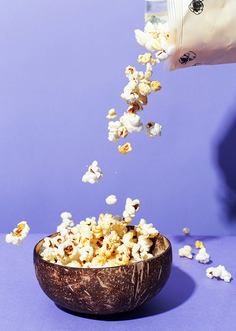 Verzehrfertiges Bio Popcorn süß und salzig 90 g