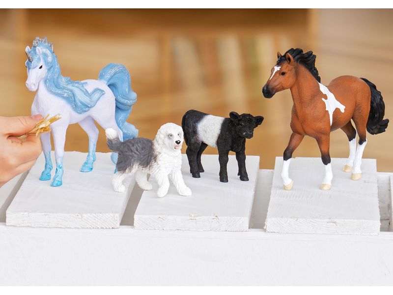Schleich Spielzeugfigur Farm World Bobtail Spielzeug-Tierfigur
