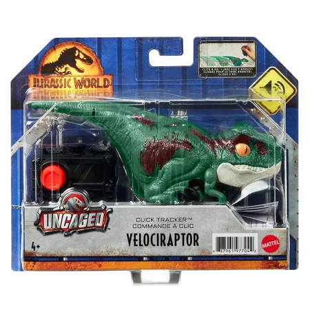 Mattel Jurassic World Uncaged Click Tracker Velociraptor
