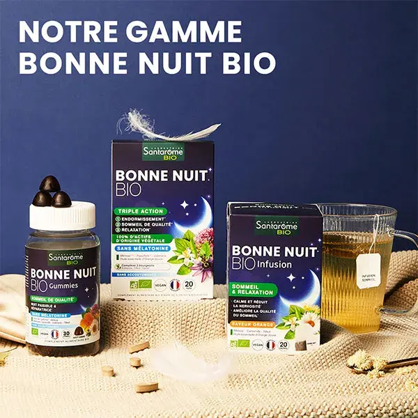 Santarome - Boa Noite Orgânica - Auxiliar para Dormir - 30 gomas