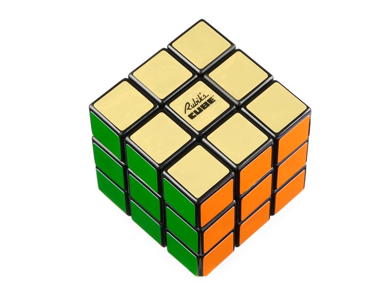 Spinmaster Knobelspiel Rubik's Retro Cube 3 x 3 Sonderausgabe des klassischen Zauberwürfels