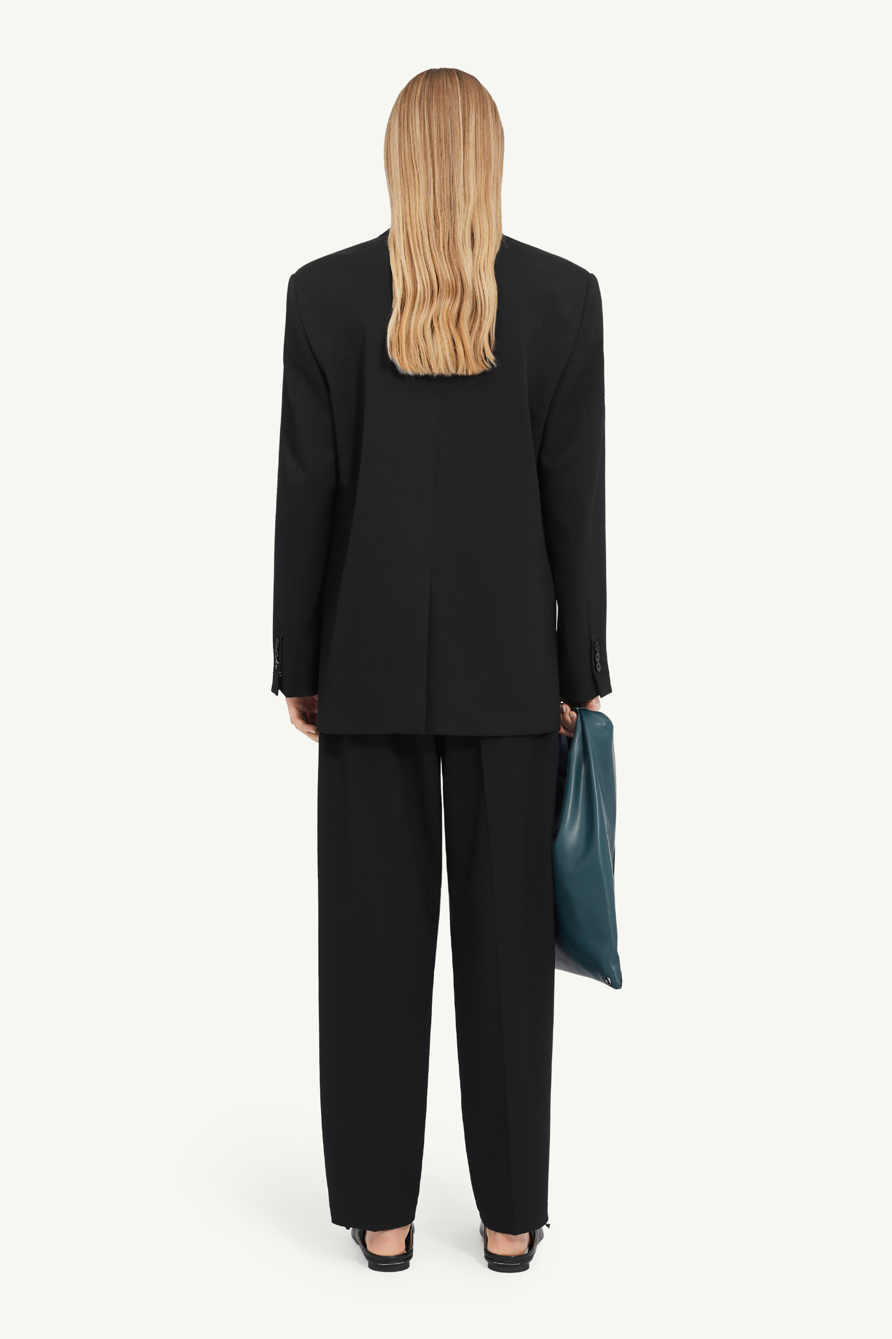 Veste de tailleur en laine pour femme | MM6