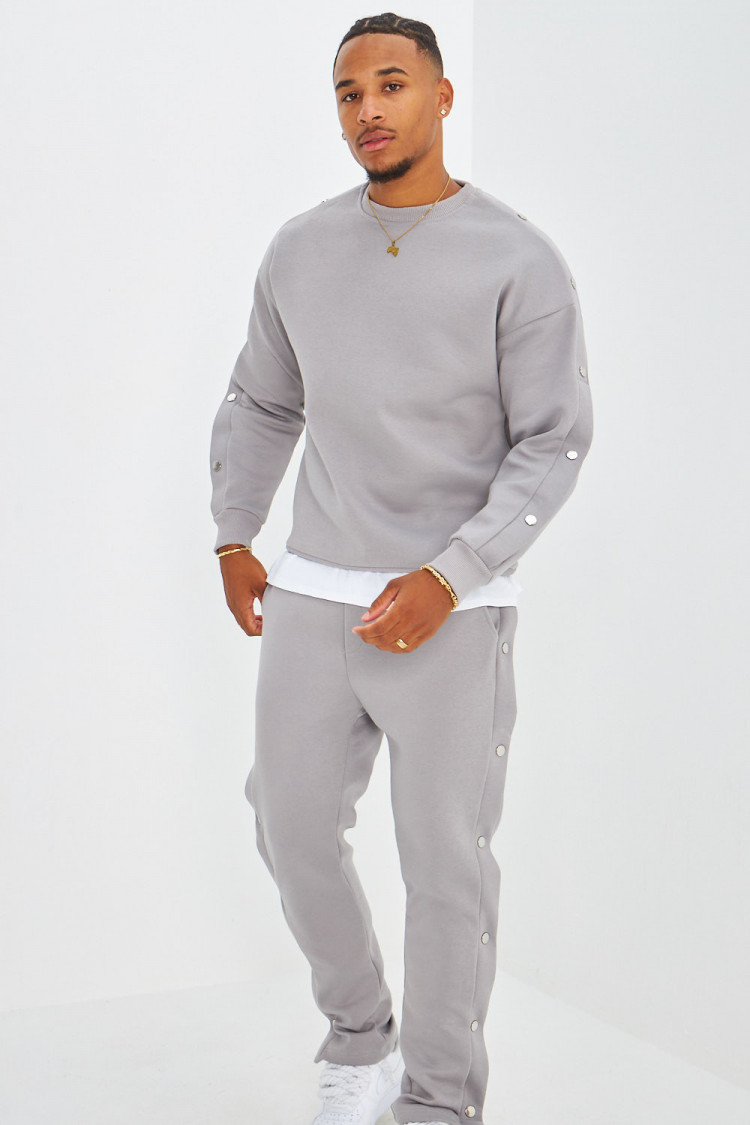 Ensemble 2 pièces sweat + jogging gris