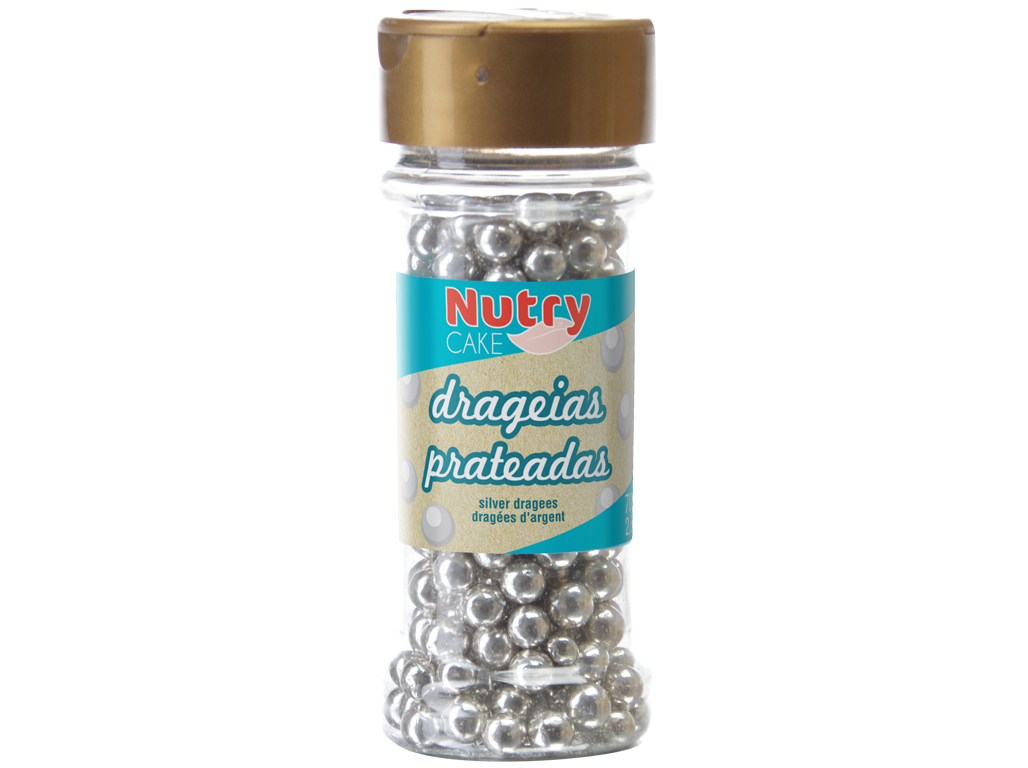 DRAGEIAS NUTRY PRATEADAS 70G
