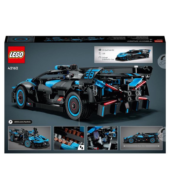 Bugatti bolide agile bleu Lego Technic 42162