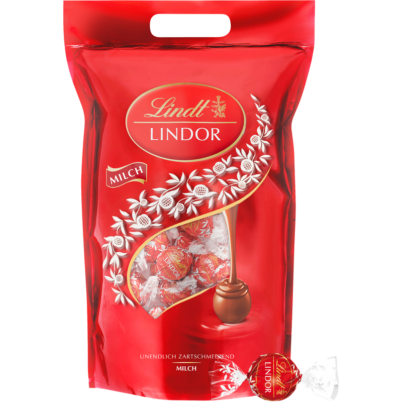 Lindt Lindor Kugeln Milch, 2000 g