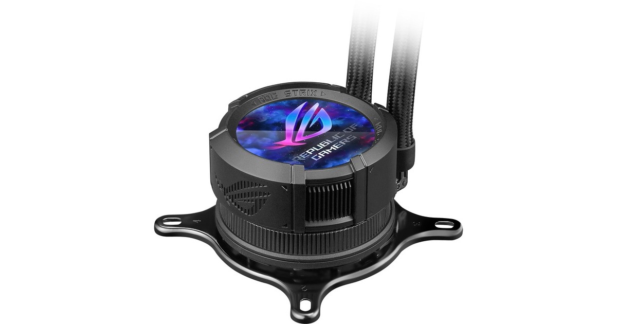 ASUSROG STRIX LC III 360 ARGB LCD waterkoeling  (Zwart, 4-pin PWM)