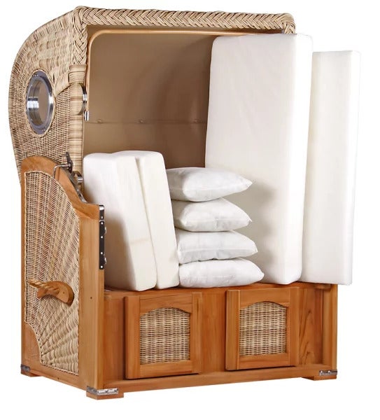 Strandstoel Rantum Teak PE kuip Design 585