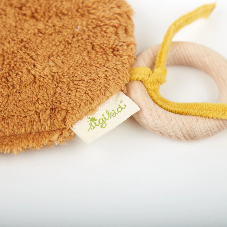 sigikid® Knistergreifling Igel Green Collection