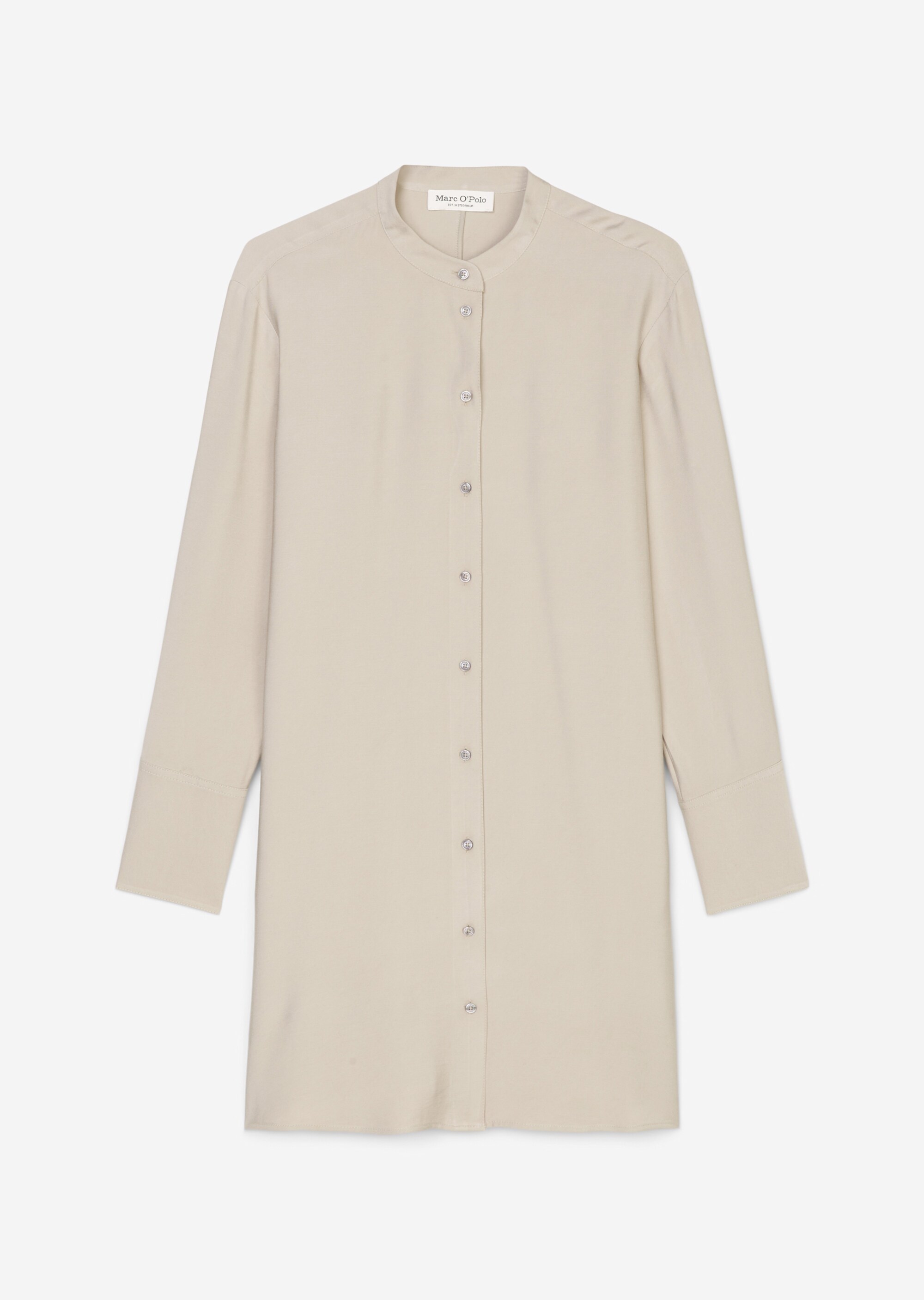 Hemdblusenkleid regularaus LENZING™ ECOVERO™-Dobby Qualität