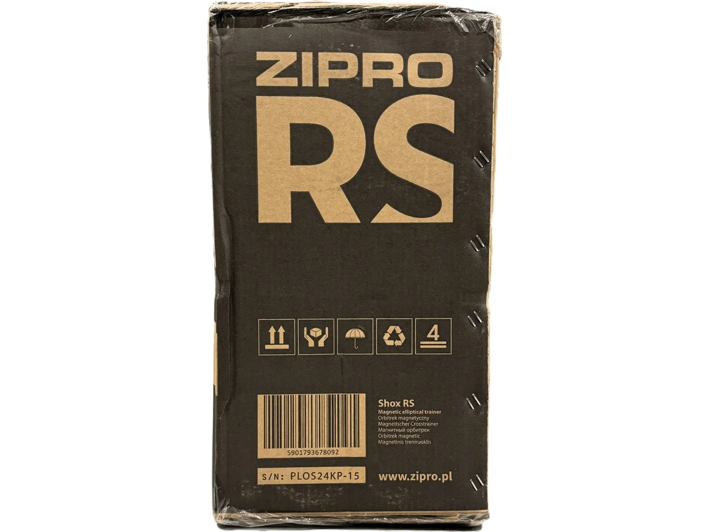 Zipro Elliptical cross trainer Shox RS black and white