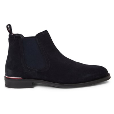 Boots homme Core Rwb Hilfiger Suede Chelsea TOMMY HILFIGER