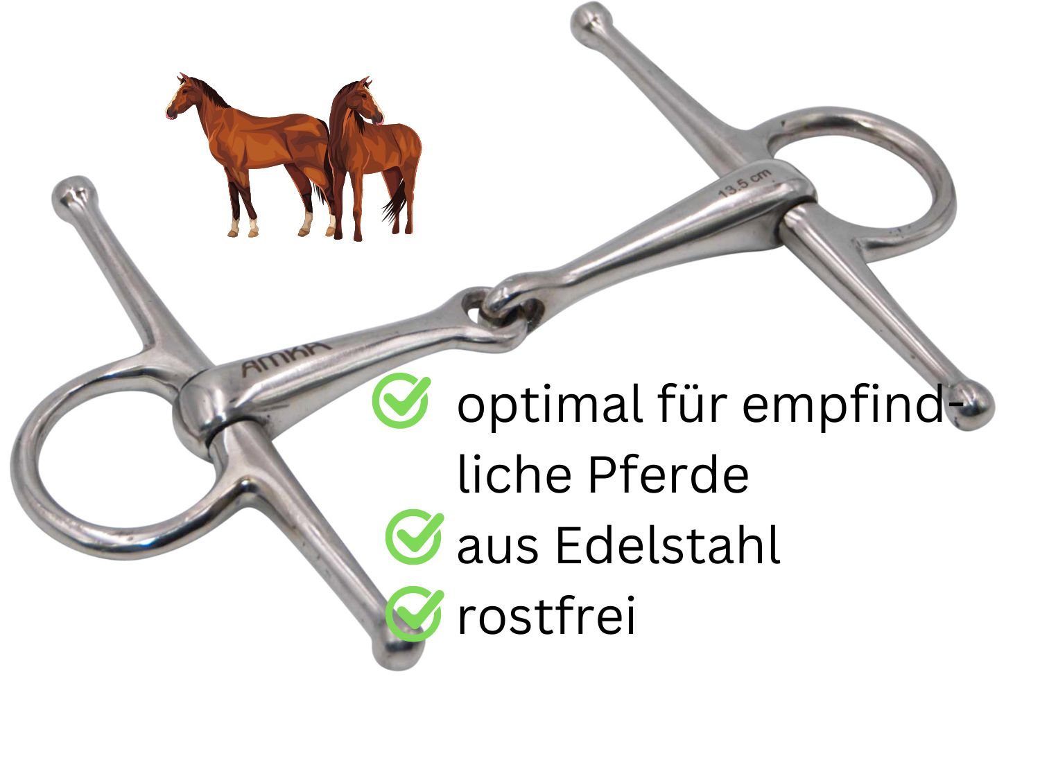AMKA Knebeltrense Schenkeltrense