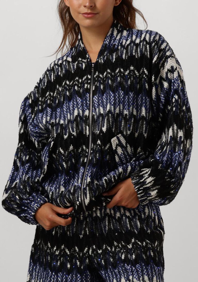 blauwe amaya amsterdam jack sky bomber