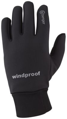 BengerUnisex Run. WP Handschuh - schwarz