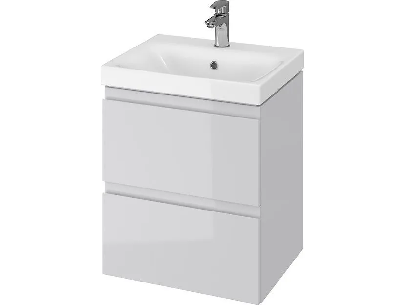 Cersanit Moduo 49,4 cm håndvaskskab i grå (S929-011)