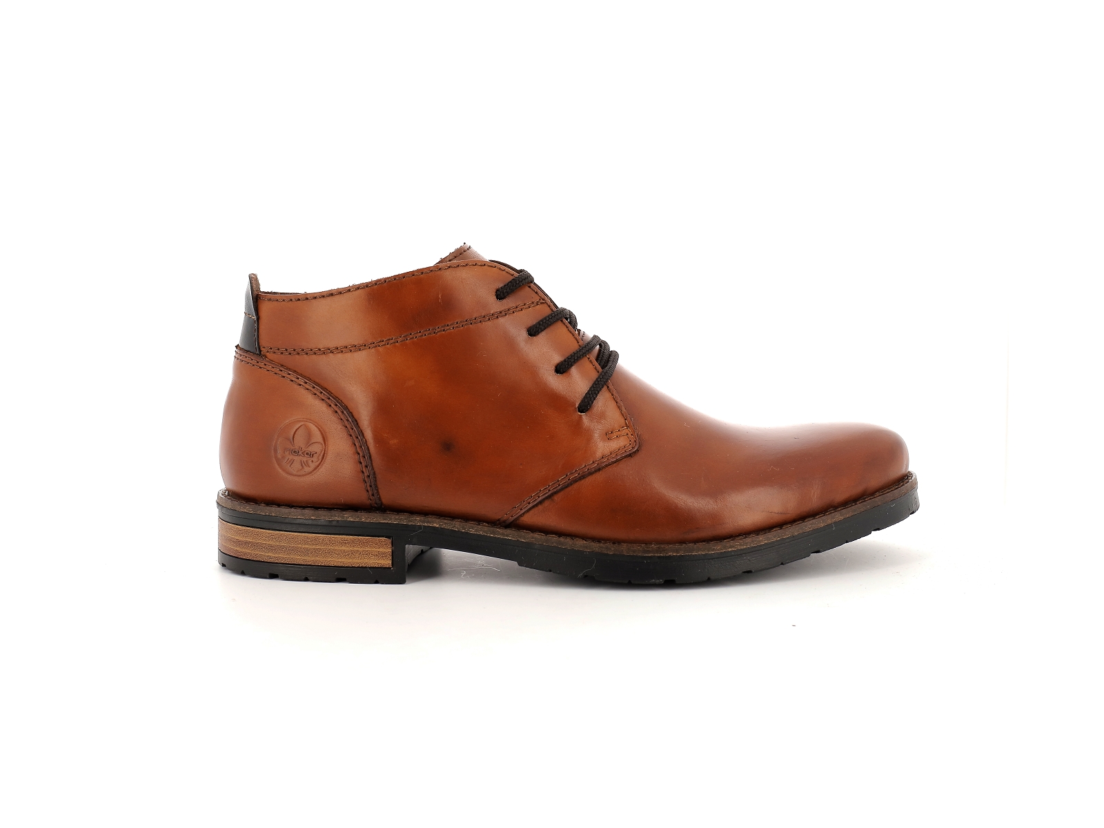 Rieker-14610 Cuir Cognac
