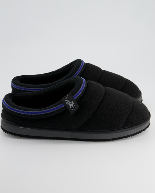 Polo Ralph Lauren Sutton Scuff Hausschuhe in Schwarz