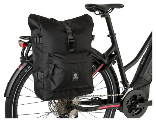 Sacoche de Porte-Bagage Agu H2O Roll-Top II Urban 14L Noir