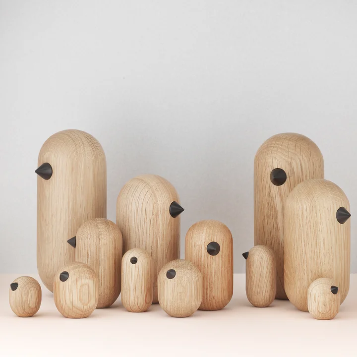 Normann Copenhagen - Little Bird 10 cm, eiche