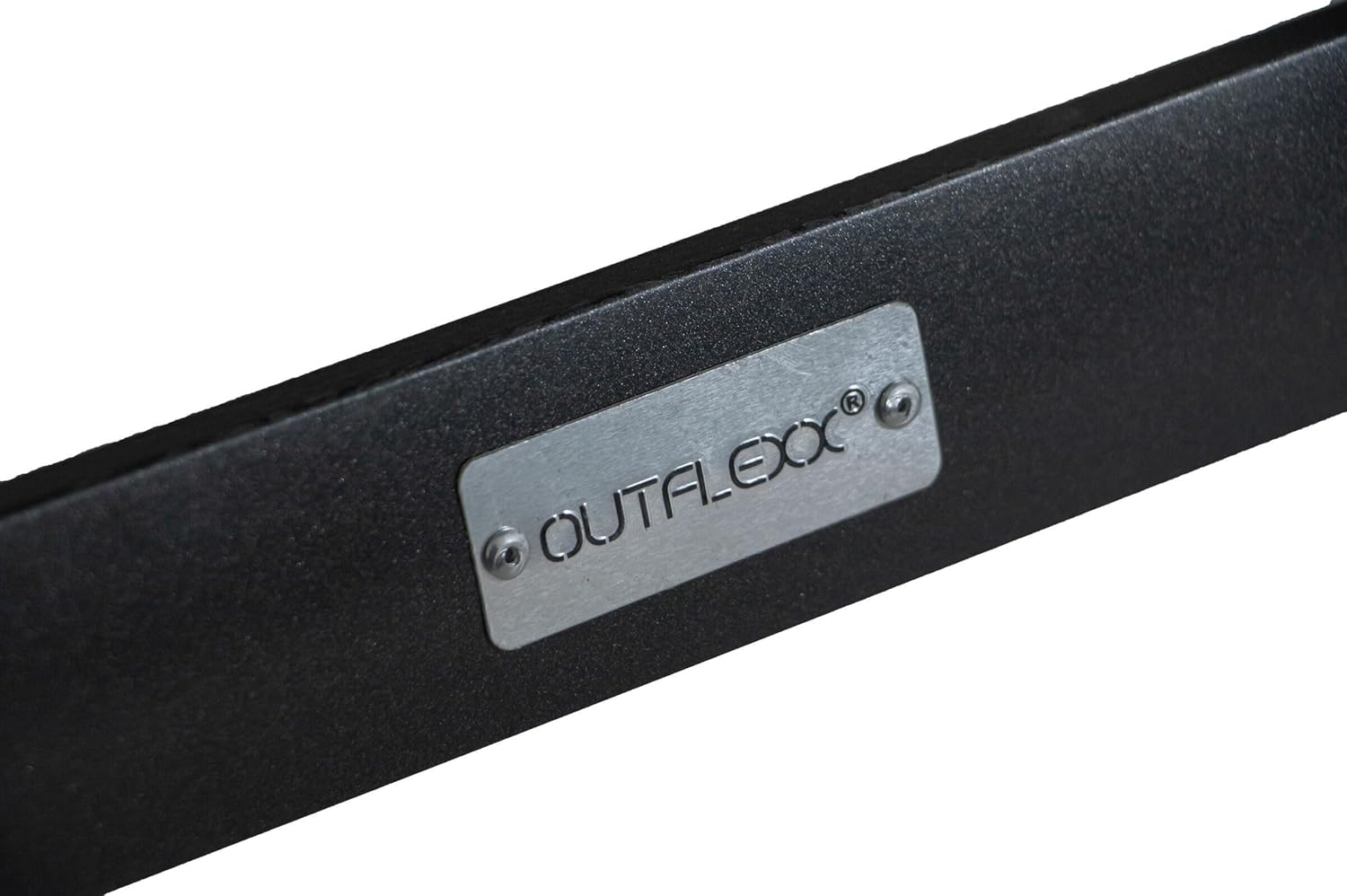 OUTFLEXX Klappstuhl, anthrazit/grau, Alu/Textilene, 70 x 58 x 106 cm