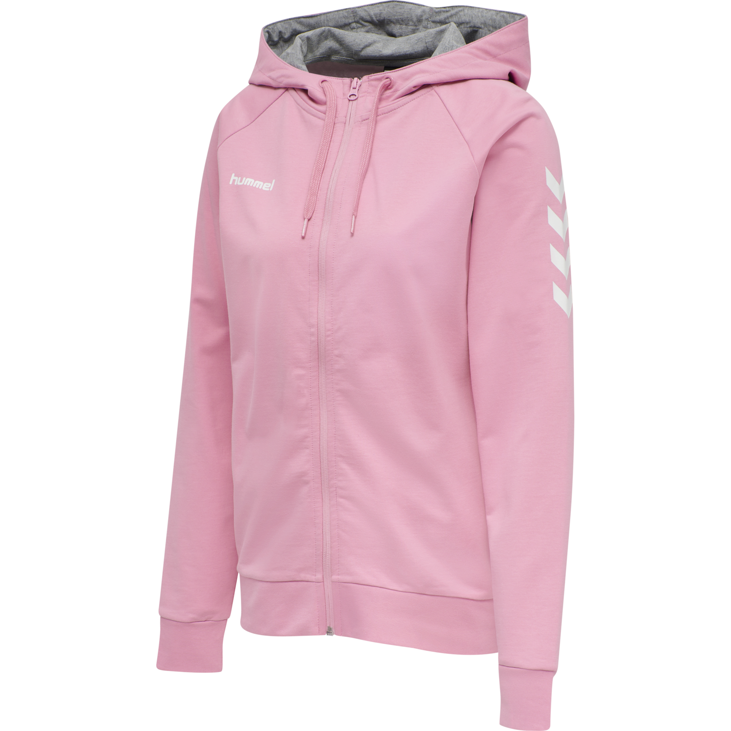 HUMMEL GO COTTON ZIP HOODIE WOMAN