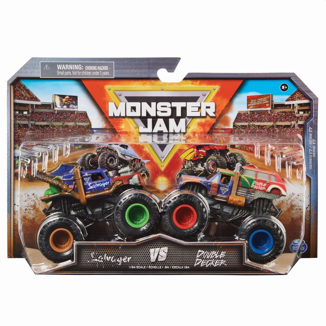 Truck Monster Jam 2-Pack - Maßstab 1:64