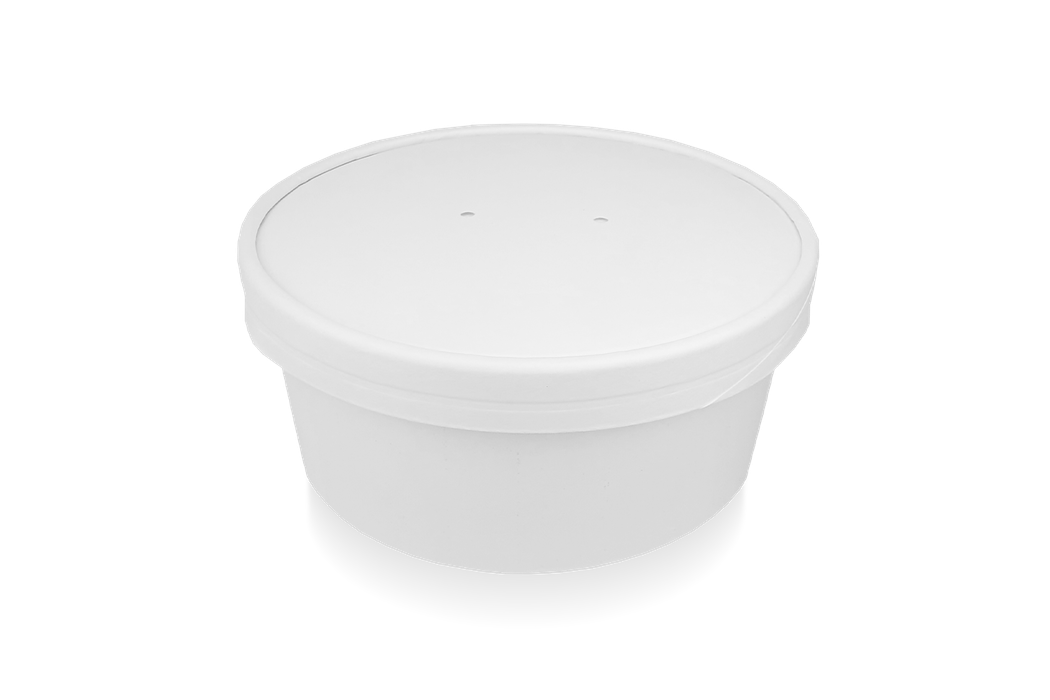 Deksel Bowl 500-750-1000ml 148mm wit
