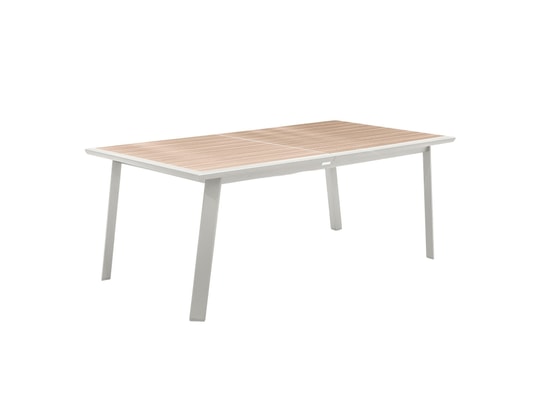 HESPERIDE - Table de jardin extensible pavane en aluminium - 12 places