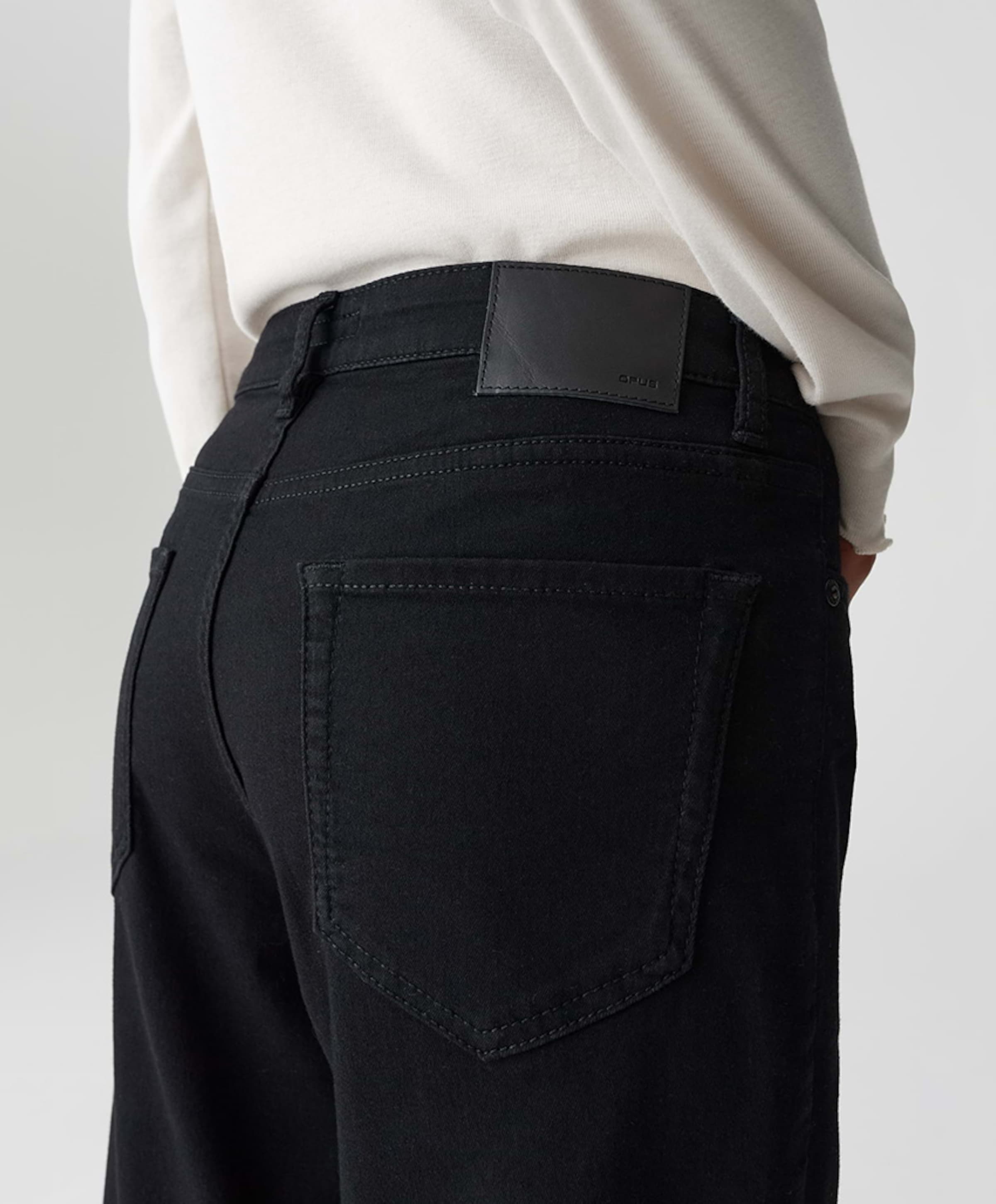OPUS Elma clever dames jeans zwart