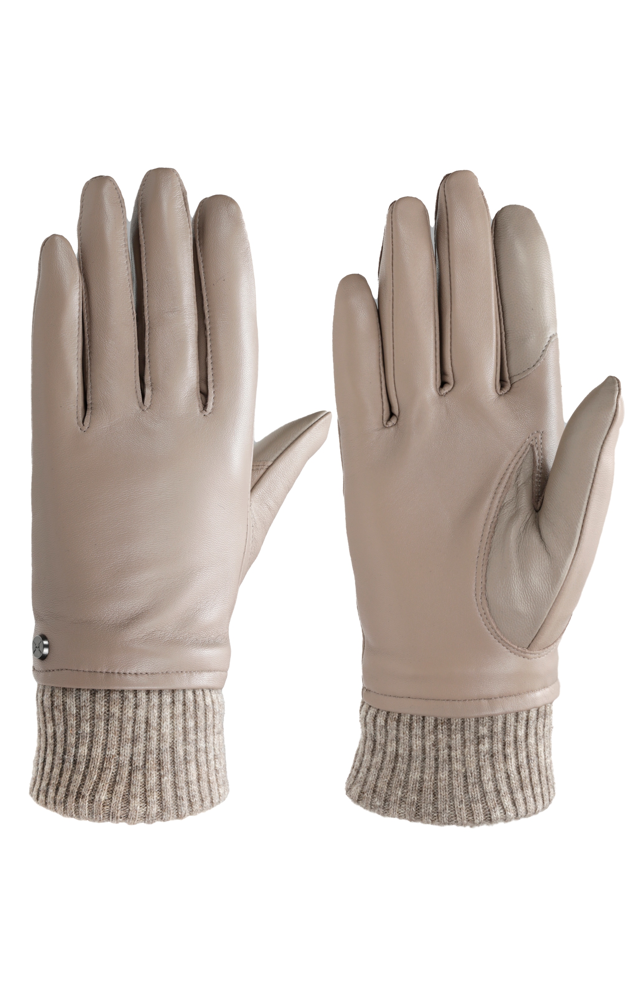 PEARLWOOD Lederhandschuhe »ARMA«, mit Wollanteil, weiches Innenfutter aus Fleece