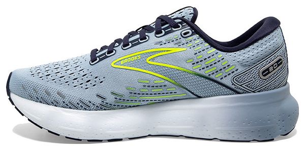 Chaussures de Running Brooks Femme Glycerin 20 Bleu Jaune