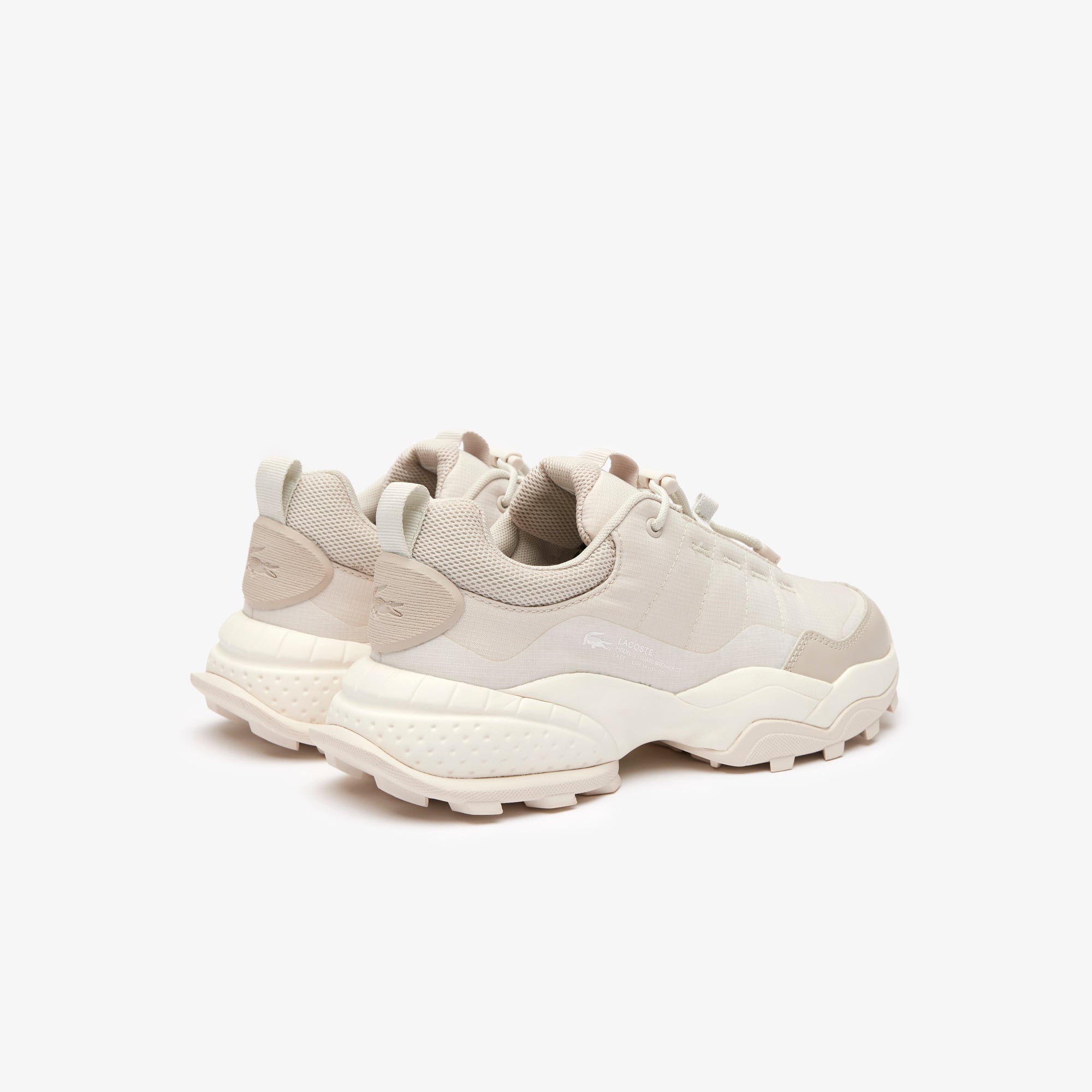 Sneaker Outdoor L-Guard Breaker CT femme en nylon ripstop Outdoor - Blanc - Lacoste - Femme