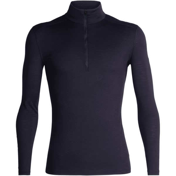 T-shirt thermique ICEBREAKER 200 OASIS LS HALF ZIP MIDNIGHT NAVY