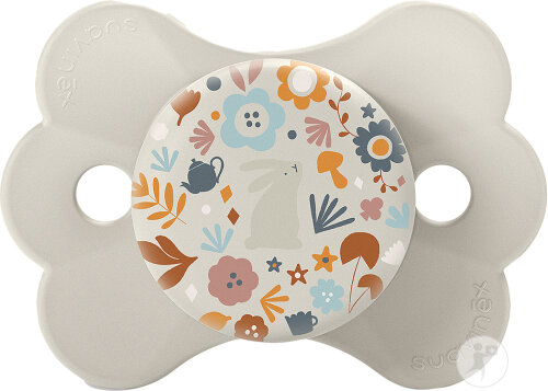 Suavinex Sucette Symétrique SX Pro 0/6m Wonderland Beige 1 Pièce