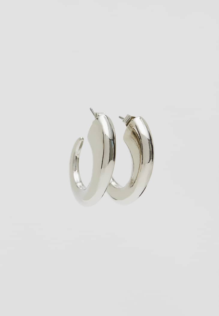 Conjunto de 2 brincos de argola