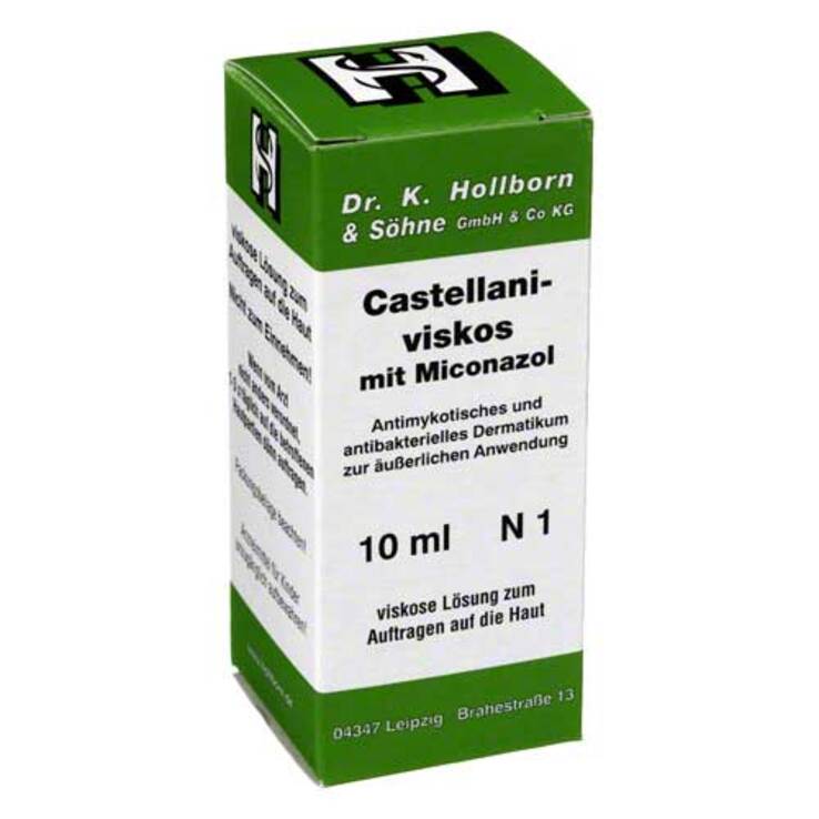 Castellani viskos mit Miconazol Lösung, 10 ml