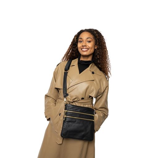 Re:Designed Emilia Big Crossbody Taske, Sort