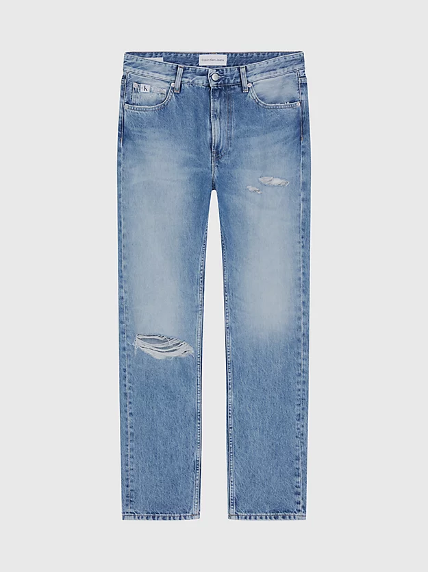 Calças jeans autênticas de pai
