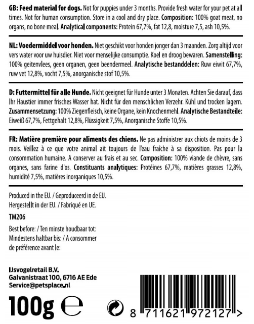 Timo Sticks 100 g - Hondensnacks